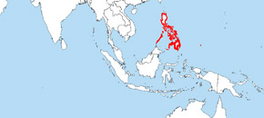 map of philippines
